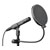 SENNHEISER MZP 40 MICROPHONE POP SHIELD With gooseneck mount