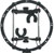 RYCOTE XY/MS MOUNT (use with 0.5 module stereo type)