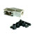 D-SUB 9 pin metal cover, low profile