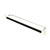 CANFORD RACKBRUSH Cable access brush strip 1U, lacing bar + desi strip, grey