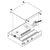 RDL RU-PSB1 Mounting kit, single PS4U2 in Rack-Up
