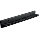 CANFORD RACKHANGER Patchcord rack, wallmount, Black Ash