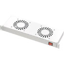 CANFORD FRONT MOUNT FAN TRAY 2 fans, on/off switched, grey