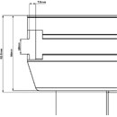 GLOBAL TRUSS GL6002 GT STAGE DECK TOP Hexa, 2 x 0.5m