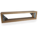 CANFORD ES4141002/O AV WALL RACK 2U, 100mm deep, Oak