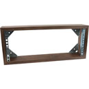 CANFORD ES4141004/W AV WALL RACK 4U, 100mm deep, Walnut