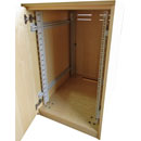 CANFORD ES4196818/A PREMIUM RACK CABINET 18U, 600 wide, 800 deep, Ash