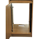 CANFORD ES4186018/O AV PRESENTERS LECTERN 18U, 600mm deep, Oak