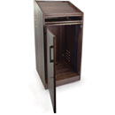 CANFORD ES4186018/W AV PRESENTERS LECTERN 18U, 600mm deep, Walnut