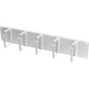 CANFORD RACK CABLE MANAGEMENT PANEL Horizontal, 5 ring, 2U, grey