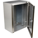 CANFORD ES46632108/S WALL CABINET IP66, 8U, half rack, 210d, profiles 100mm deep, SS 304L