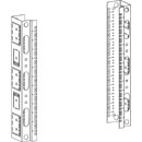 LANDE RACKS 19 INCH PROFILES For ES466E 600mm high x 600mm wide x 250mm deep cabinet, pair