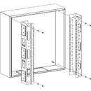 LANDE RACKS 19 INCH PROFILES For ES466E 600mm high x 600mm wide x 250mm deep cabinet, pair