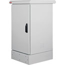 LANDE ES4656520/G-L/Z275 RACK CABINET IP65, 19-inch, 20U, 650d, grey, inc 200mm plinth, Z275