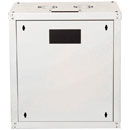 LANDE PROLINE PR12U6045-LG WALL RACK CABINET 12U, 450d, with glass door, grey