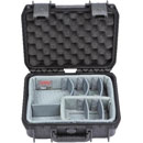 SKB 3I-1209-4DT iSERIES UTILITY CASE Waterproof, internal dim. 305x229x114mm, Think Tank dividers