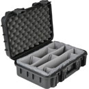 SKB 3I-1610-5B-D ISERIES UTILITY CASE Waterproof, internal dimensions 406x254x139mm, dividers