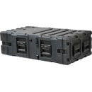 SKB 3RR-4U30-25B REMOVABLE SHOCK RACK CASE 4U, 30-inch depth, removable shockmount, wheels, black