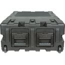 SKB 3RS-3U30-25B STATIC SHOCK RACK CASE 3U, 30-inch depth, 2x integrated wheels, black