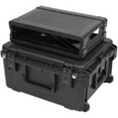 SKB 3I-2217-10WMC iSERIES UTILITY CASE Waterproof, for 4 body pack receivers, with 2U Fly Rack