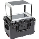 SKB 3i-2317-146U ISERIES FLY RACK CASE 6U, 13-inch, internal dimensions 584x432x356mm, black