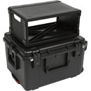 SKB 3i-2217M124U iSERIES FLY RACK CASE Internal dimensions 330x483x178mm, 4U cage, black