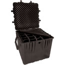 PELI 0374 CUBE CASE With padded dividers, internal dimensions 610x610x610mm, black