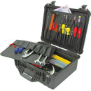 PELI 1550TC TOOLCASE With 2 tool panels, internal dimensions 480x365x195mm, black