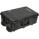 PELI 1650 PROTECTOR CASE Internal dimensions 722x442x270mm, with padded dividers, wheeled, black