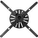 B-TECH BT899XL-FD PROJECTOR MOUNT Ceiling, up to 25kg, tilt/yaw, fixed 0.5m drop, black