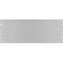 CANFORD RACK PANEL BLANK, FULL WIDTH 4U Flat aluminium, silver anodised