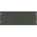 CANFORD RACK PANEL BLANK, FULL WIDTH 4U Steel, dark grey