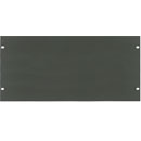 CANFORD RACK PANEL BLANK, FULL WIDTH 5U Steel, dark grey