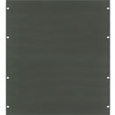 CANFORD RACK PANEL BLANK, FULL WIDTH 12U Steel, dark grey