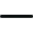 CANFORD RACK PANEL BLANK, FULL WIDTH 1U Extruded aluminium, black painted