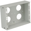 CANFORD RACKBOX HALF WIDTH 6U, 100mm deep, dark grey