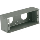CANFORD RACKBOX HALF WIDTH 2U, 100mm deep, dark grey