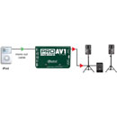 RADIAL PROAV1 DI BOX Passive, mono, 6.35mm jack/phono inputs