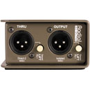 RADIAL JS2 MICROPHONE SPLITTER 2-way, 1x output, 2x thru, passive