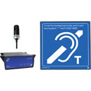 CONTACTA IL-K300-45-00 LOOP AMPLIFIER SYSTEM Above counter kit, with STS-M74 Discreet microphone