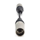 CANFORD XLR4M-XLR4M 4 pin adapter, 50mm cable