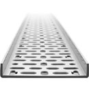 CANFORD PLASTIC CABLE TRAY 180mm, 2 metre length, grey