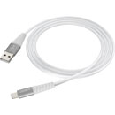 JOBY CHARGE AND SYNC CABLE Lightning, Apple MFi certified, braided nylon, 2.4A, 1.2m, white