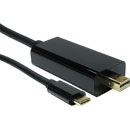 USB CABLE Type C male - Mini Displayport male, 2 metres, black