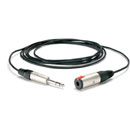 CANFORD HEADPHONE EXTENSION CABLE 3P-3J, NP3X-NJ3FC6 Jack socket-HST-M-5m, Black