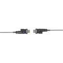 LUSEM OXLINX LHM2-PL20 Active optical cable, HDMI 2.0, Micro HDMI-D to A adapters, 20 metres