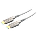 CANFORD AO-HDMI2-30-LA Active optical cable, HDMI 2.0, Micro HDMI-D to A adapters, locking, 30m