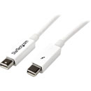 STARTECH THUNDERBOLT CABLE, 20Gbit/s, male to male, 2m, white