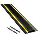 D-LINE FC83H/9M MEDIUM DUTY FLOOR CABLE PROTECTOR 1-channel, 9000x83x14mm, black/yellow