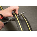 D-LINE FC83H/9M MEDIUM DUTY FLOOR CABLE PROTECTOR 1-channel, 9000x83x14mm, black/yellow